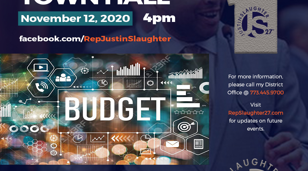 Rep Slaughter to host Virtual Budget Town Hall